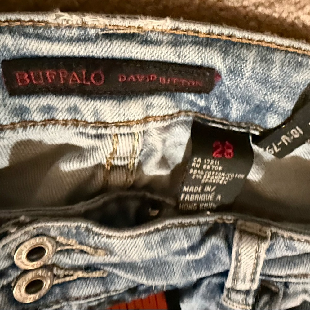 Buffalo David Bitton Light Blue Flare Jeans - Picture 4 of 10